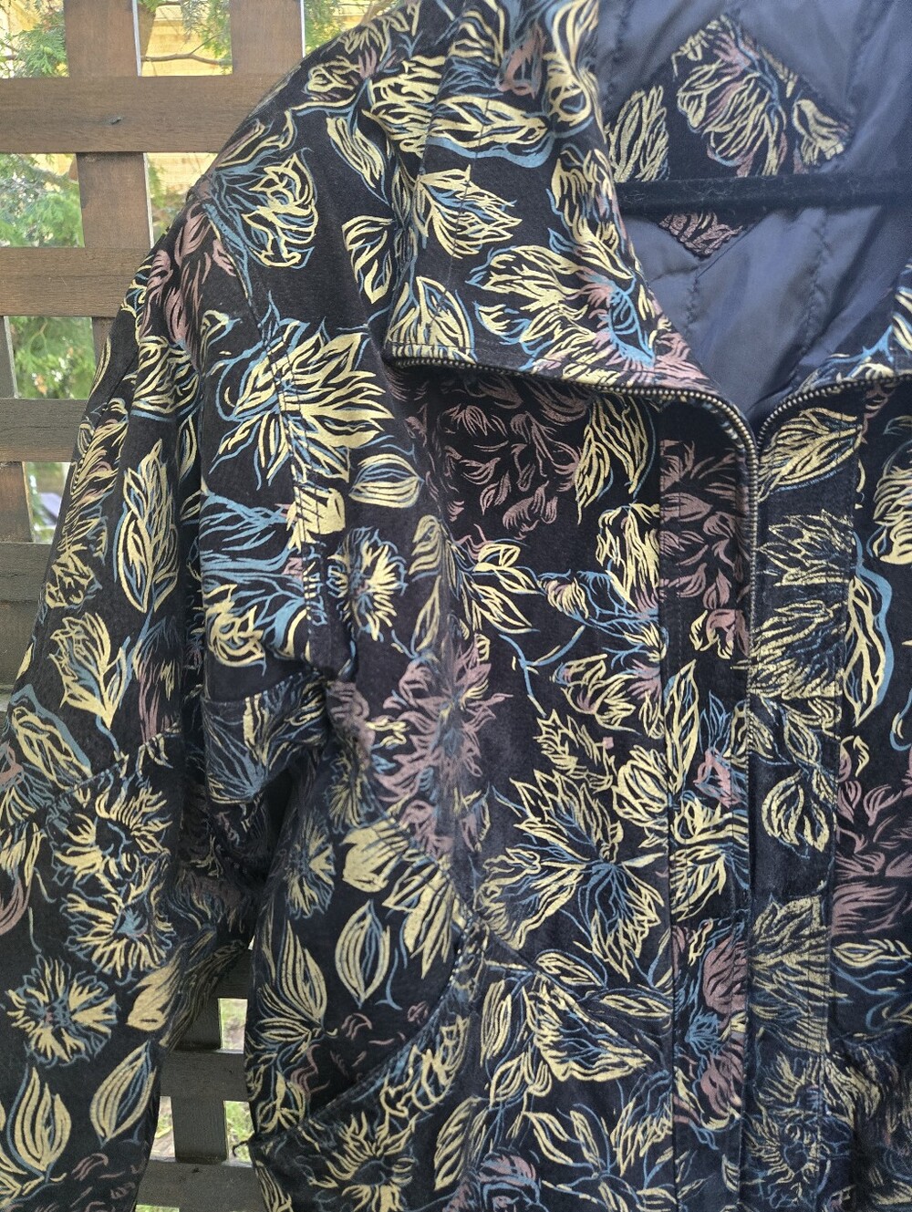 Vintage Suede Bomber Jacket